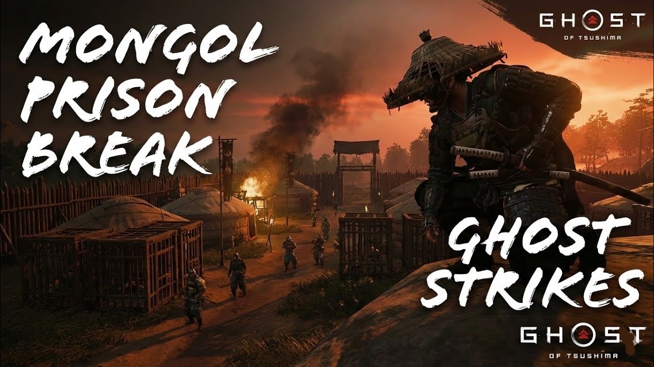 NO SURVIVORS! Liberating a Mongol Prison Camp | Ghost of Tsushima