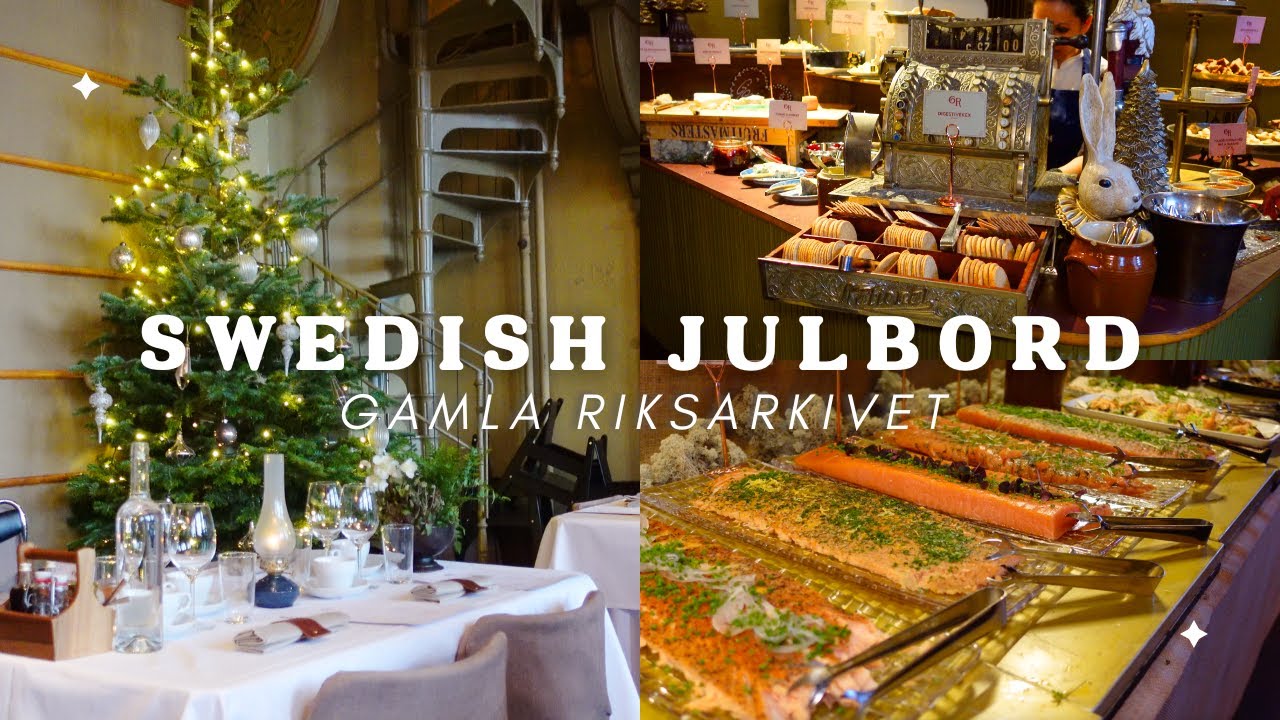 A Traditional Swedish Christmas | JULBORD | Christmas Dinner
