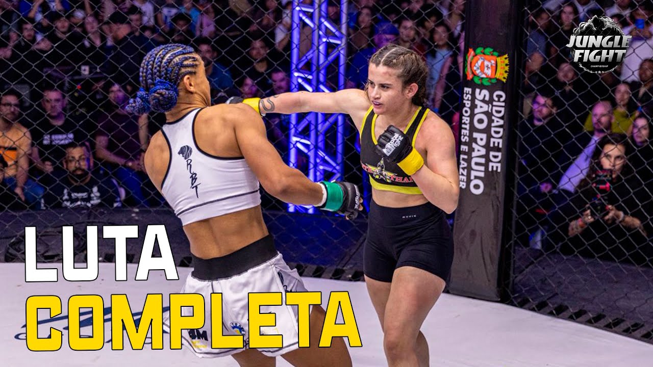 JUNGLE FIGHT 136 l MANU VITORIA X LARA GOUTERRES
