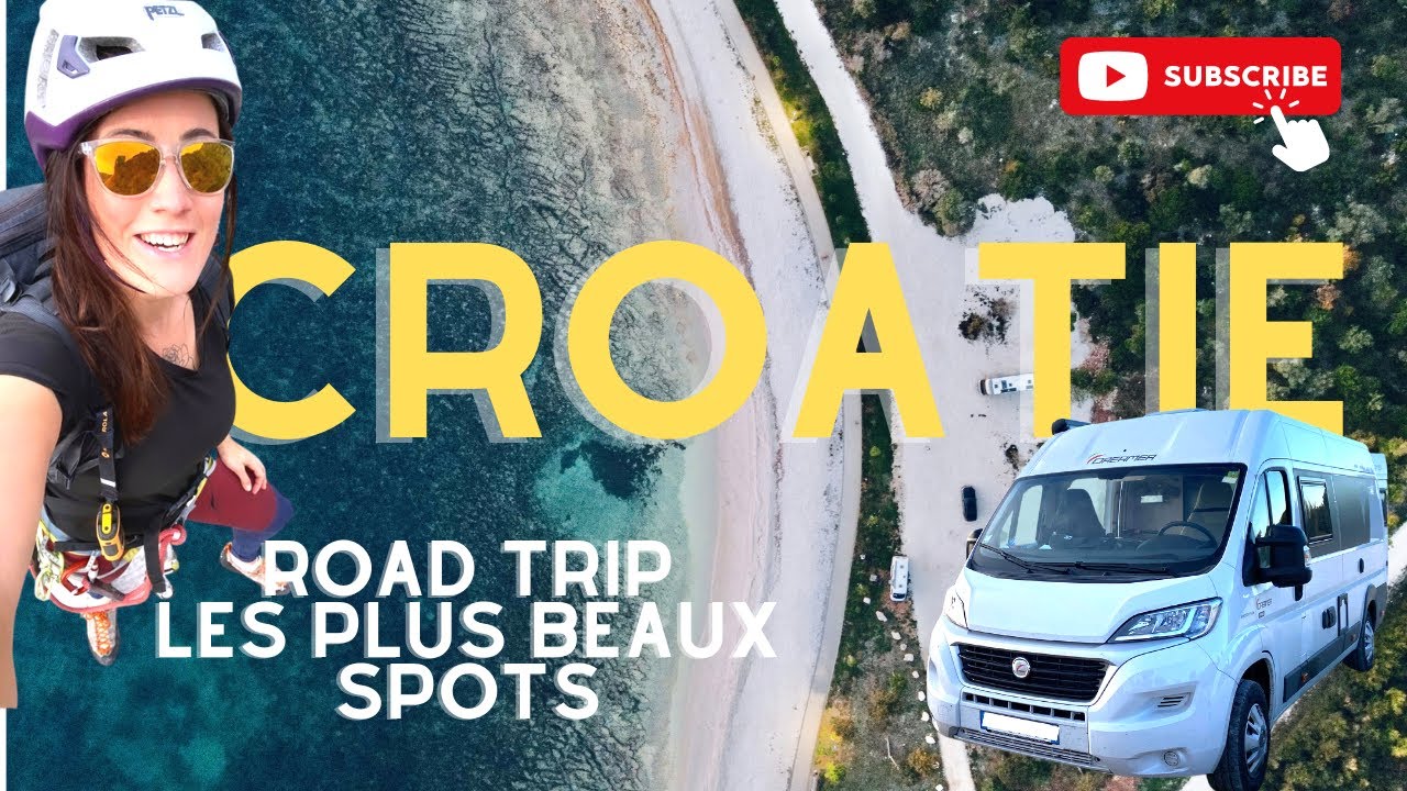 🇭🇷 (1/2) - ROAD TRIP - La Croatie en Van / Camping car ! Nos spots pour 7 jours d'aventure !