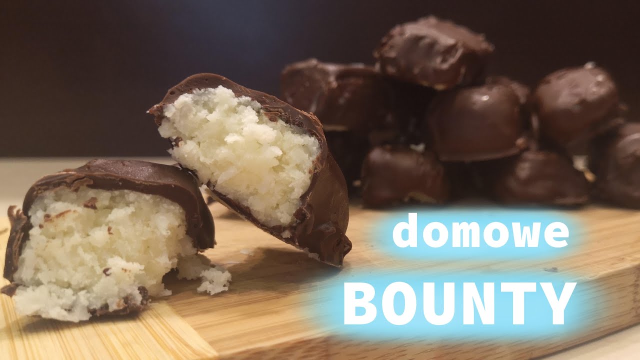 Bounty- batoniki kokosowe krok po kroku 🥥