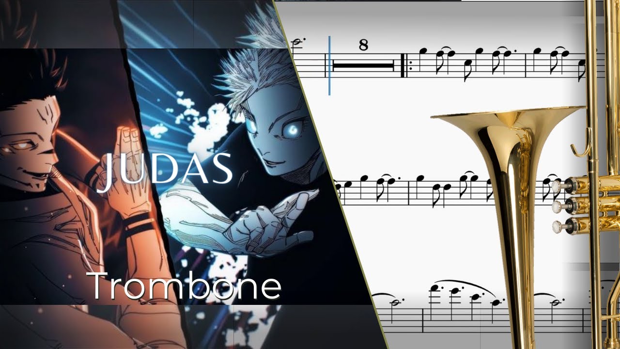 Judas – Trombone Sheet Music | Lady Gaga (Scrolling Score)