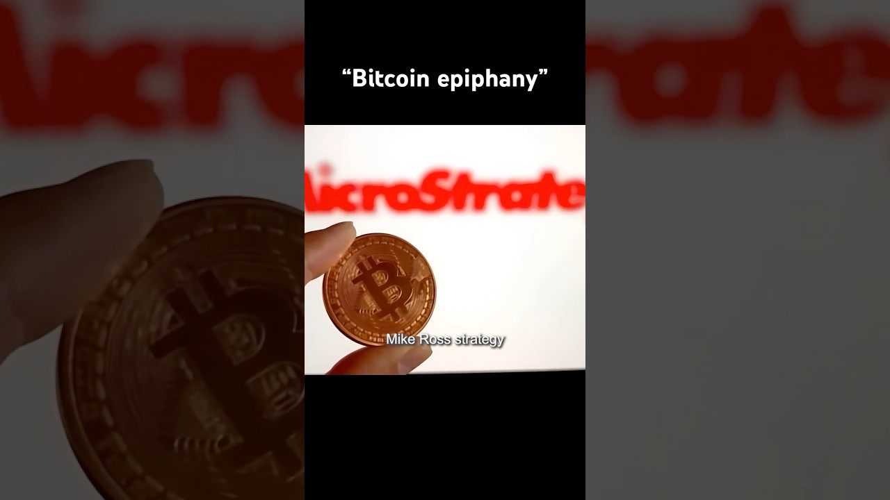 “Bitcoin epiphany” 