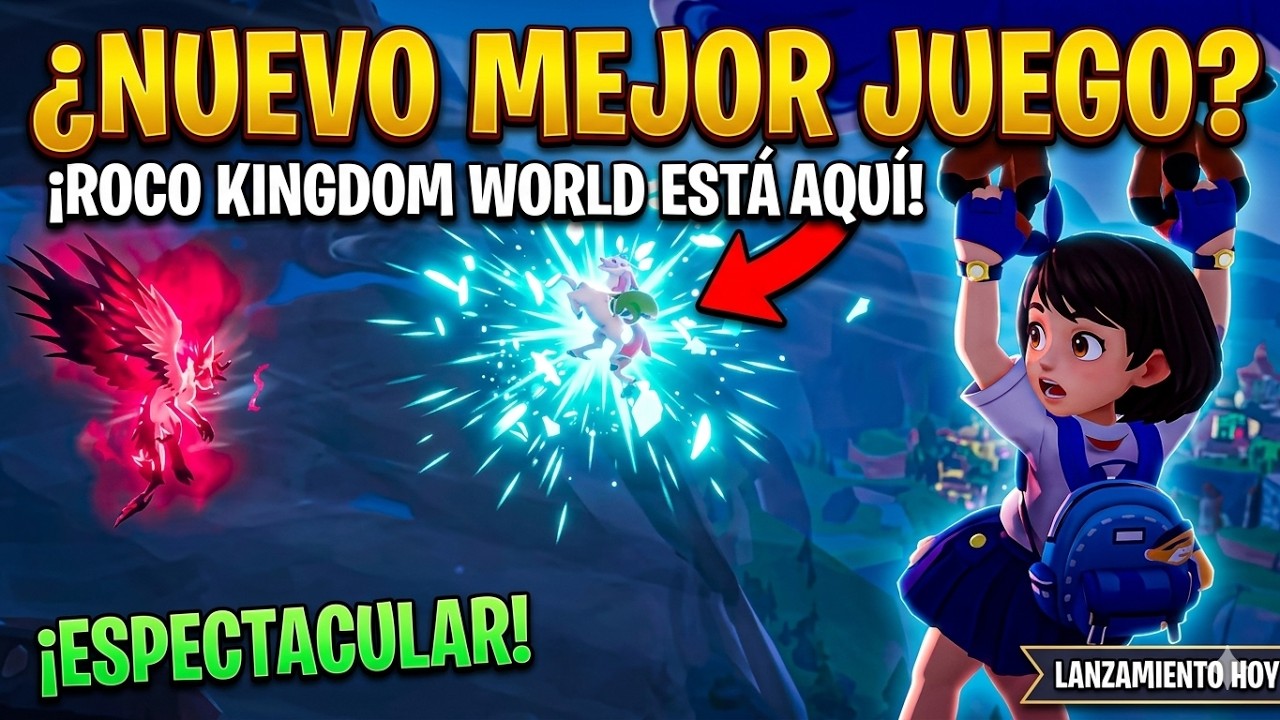 ROCO KINGDOM WORLD: &iquest;Mejor que Pok&eacute;mon? 🌍 Gu&iacute;a de Inicio, Mejor Inicial y C&oacute;mo Jugar