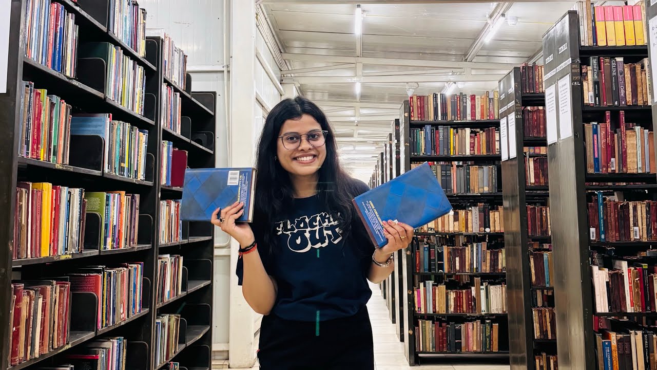 My day as a library intern✨||Central library ||pritisahvlogs||#library #vlog #tour #fun 