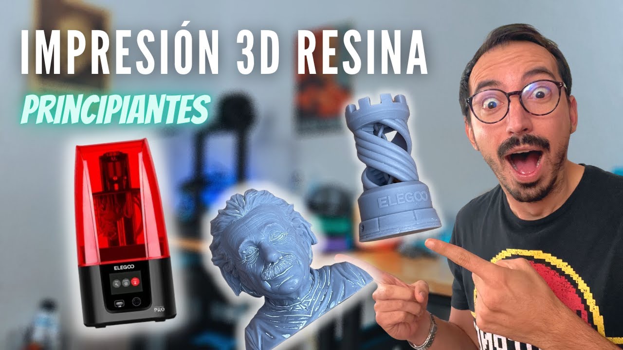 Impresi&oacute;n 3D de Resina para Principiantes - Elegoo Mars 3 Pro