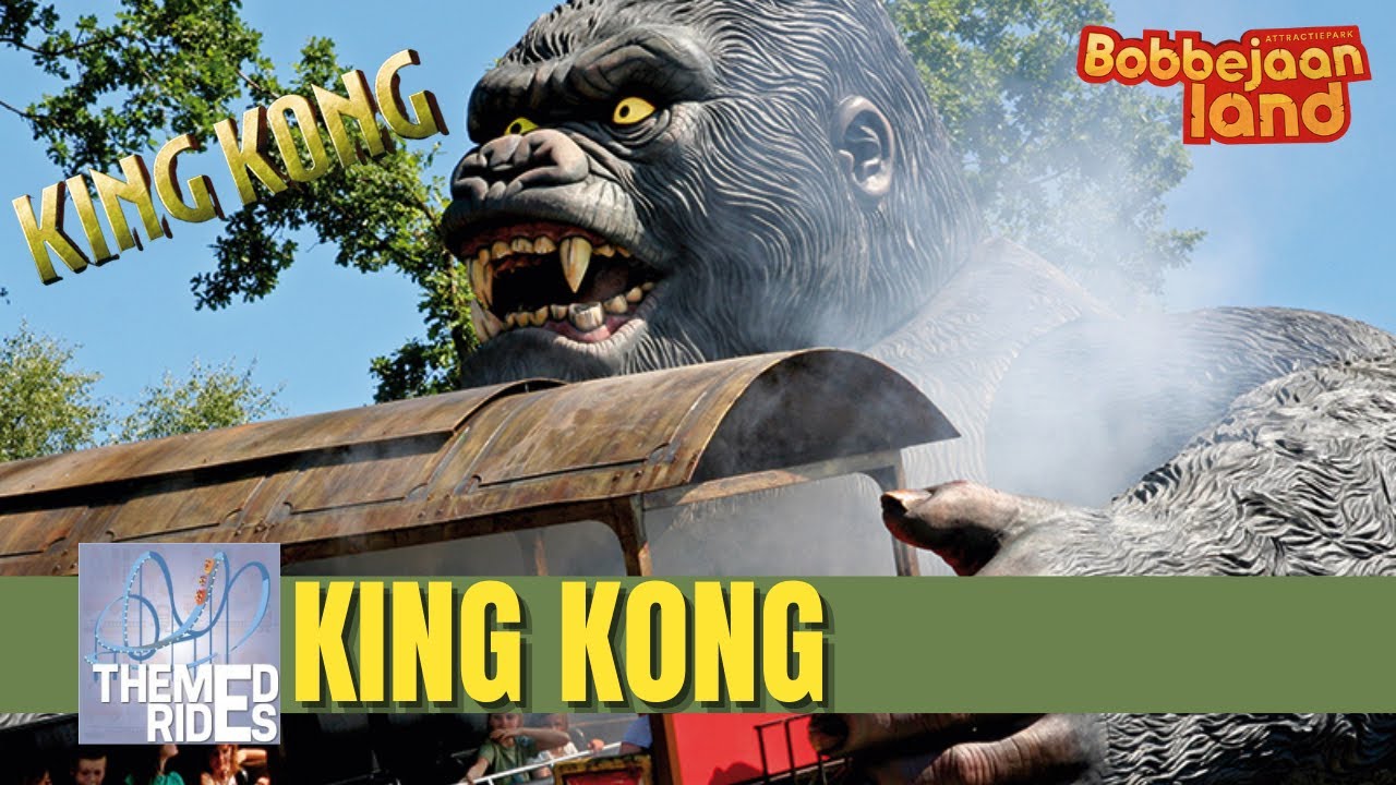 Bobbejaanland Belgium King Kong the ride - HUSS King Kong - Themed Rides onride / offride - POV