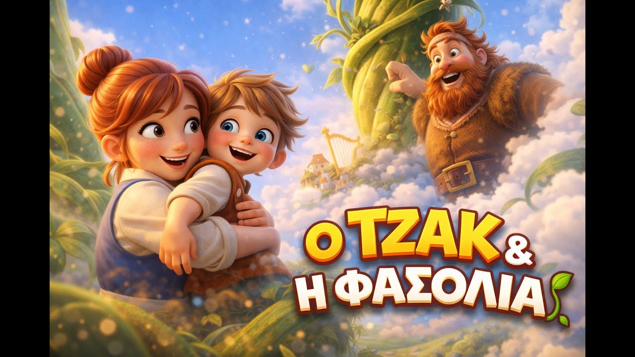 Ο Τζακ και η Φασολιά 🌱 | Παιδικό Παραμύθι @StoryFunhouse