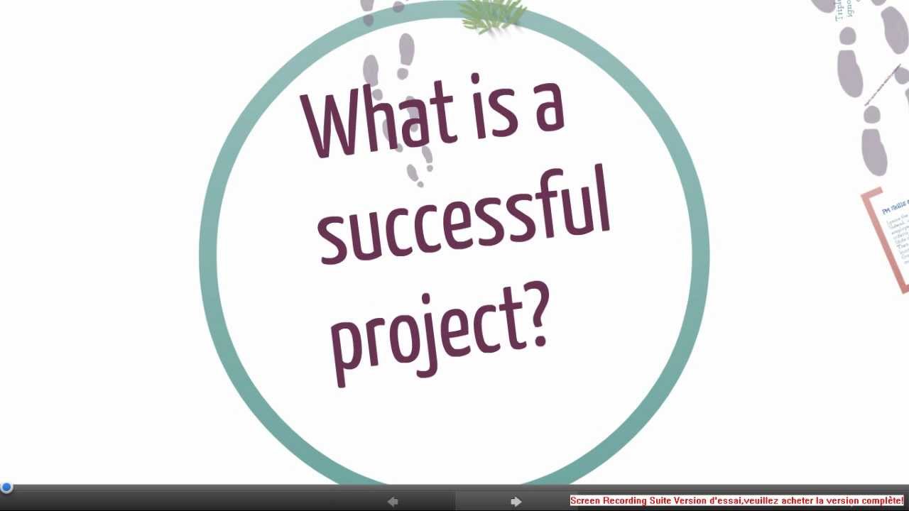What is a successful project?