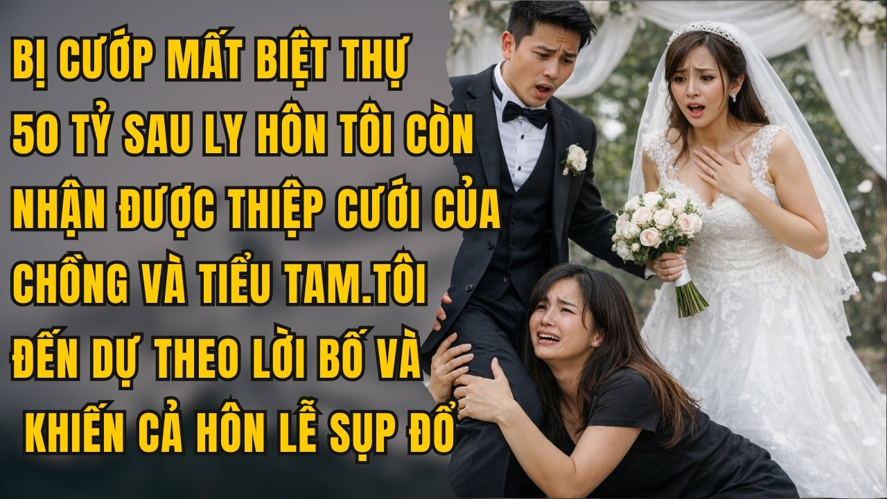 Ly Hôn Xong, Chồng Cướp Biệt Thự 50 Tỷ Rồi Ném Thiệp Cưới Vào Mặt Tôi – Bố Tôi Chỉ Cười: “Cứ Đến, .