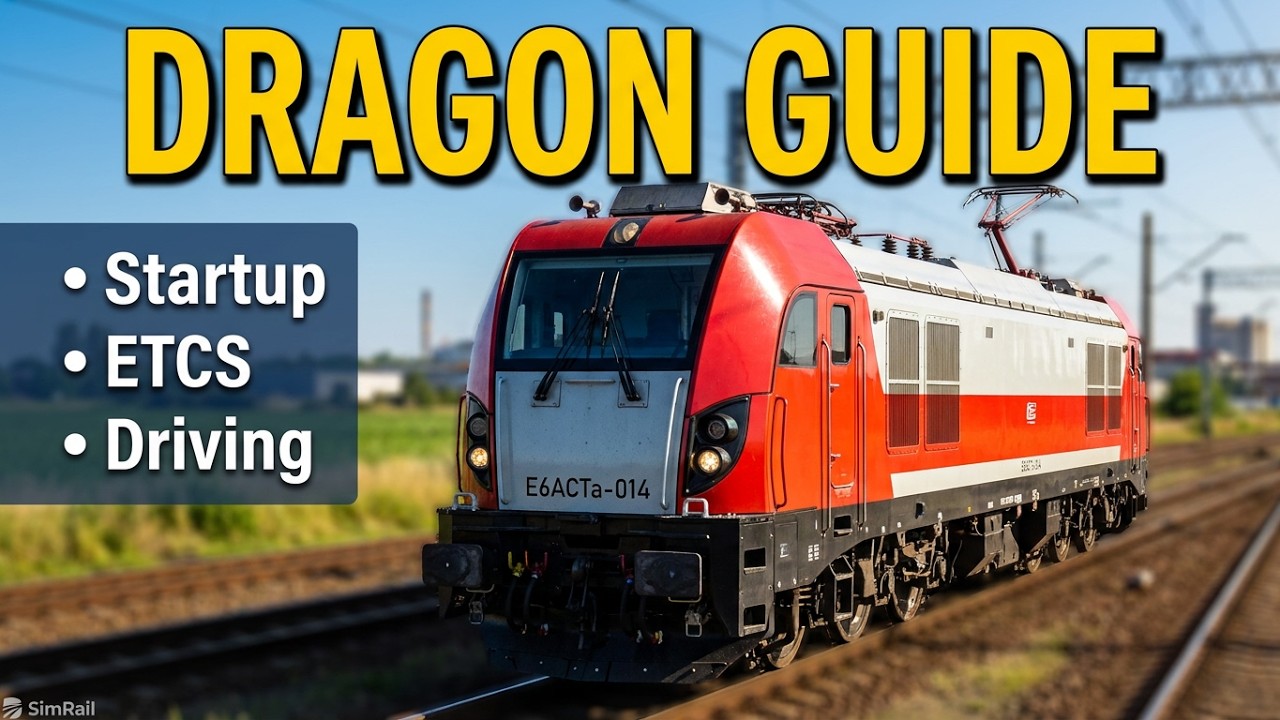 So fahrt ihr die Dragon in #simrail