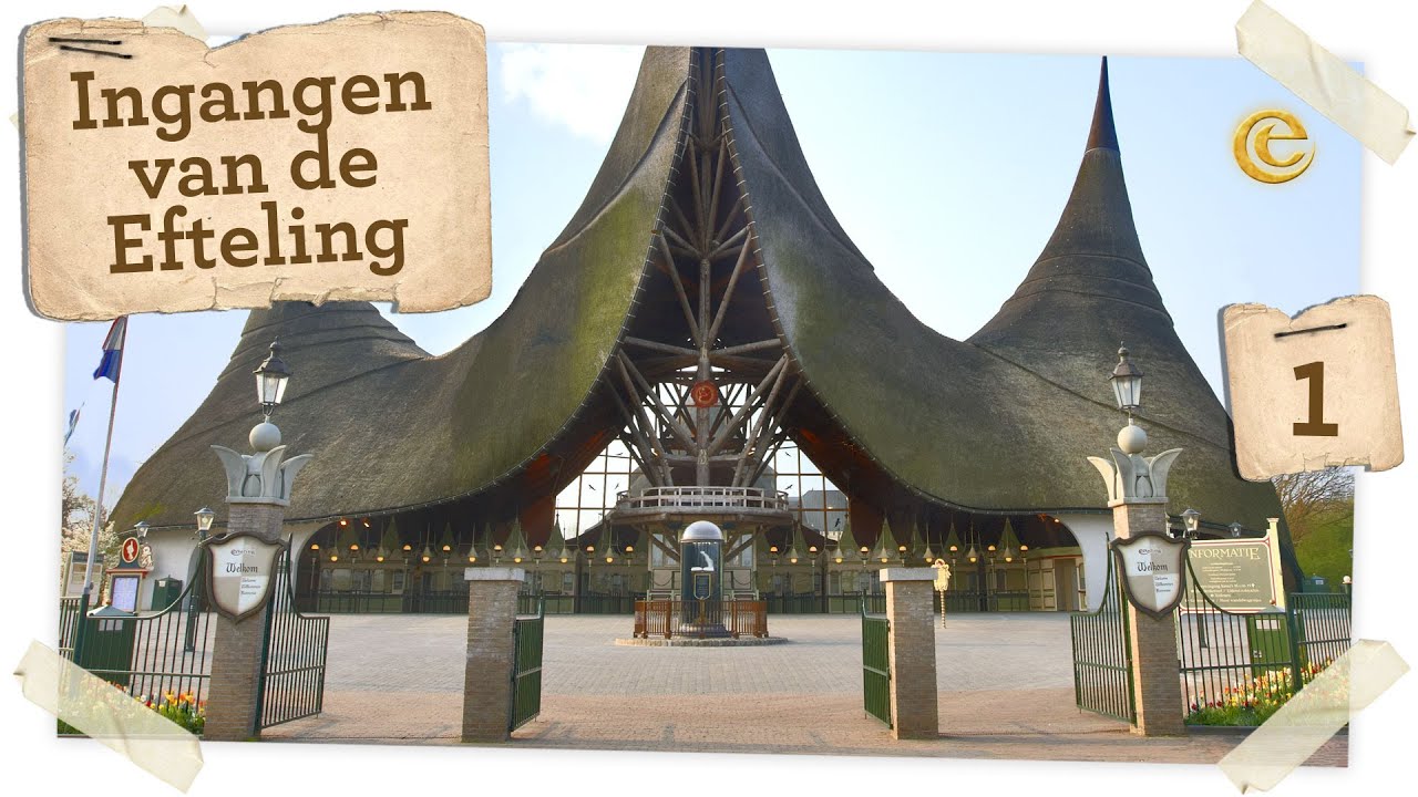 Efteling De Magische Klok - Ingangen