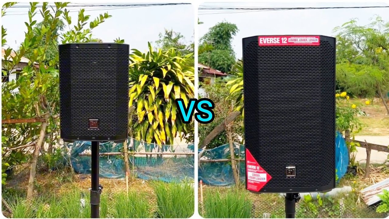 Everse 8 vs Everse 12 ✓ Outdoor Sound Test 🔊