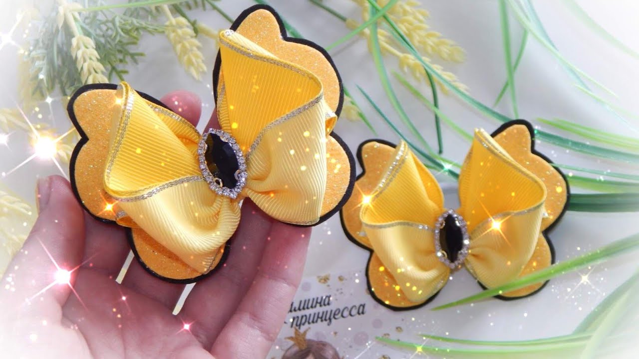 ПРОСТО ФАНТАСТИКА ВЫ Будете ПОРАЖЕНЫ!РЕЗУЛЬТАТ ПРЕВЗОШЕЛ ВСЕ МОИ ОЖИДАНИЯ/заколки/Hair Bow Tutorial/