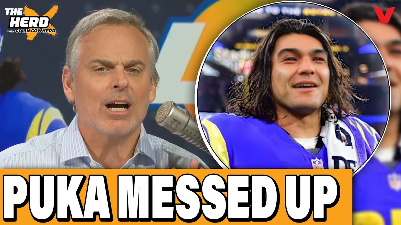 Colin Cowherd WARNS Rams WR Puka Nacua to avoid retirement talk | THE HERD NFL