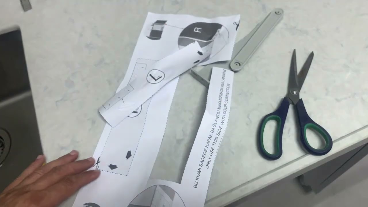 Otomatik çöp kovası montajı nasıl yapılır / Kapak ölçünüz ne olmalı tüm ölçüleri ile mutlaka izleyin
