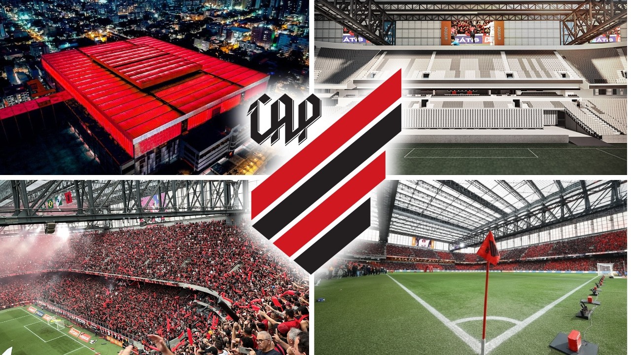 PIONEIRO DE NOVO! 🌪️ Conheça a 1ª arquibancada retrátil do Brasil na Arena do Athletico!