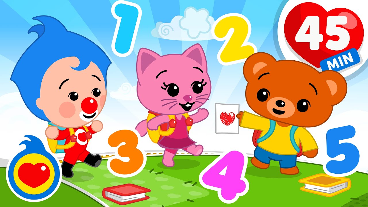 🎒 Torniamo a Scuola con Plim Plim 📚 Canzoni educative e divertenti per imparare giocando ✨