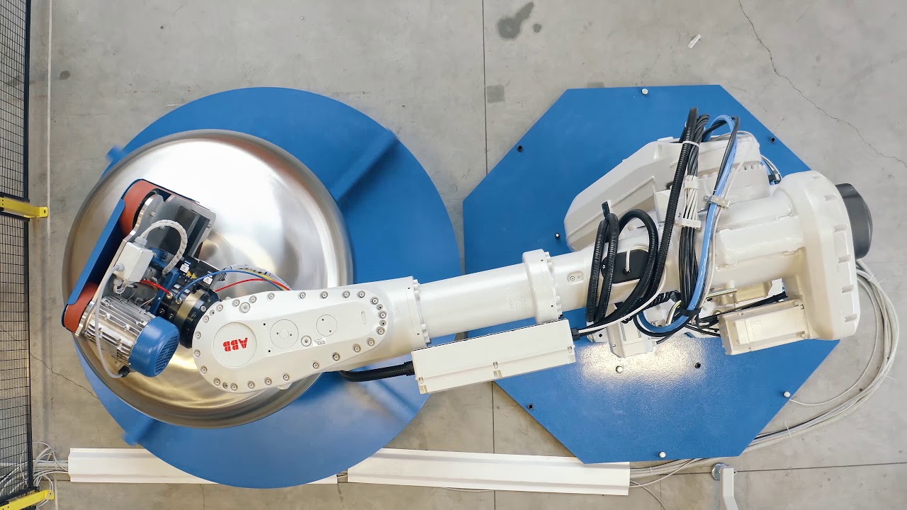 Robotic Cell for tank bottoms - Isola Robotizzata per fondi di serbatoi