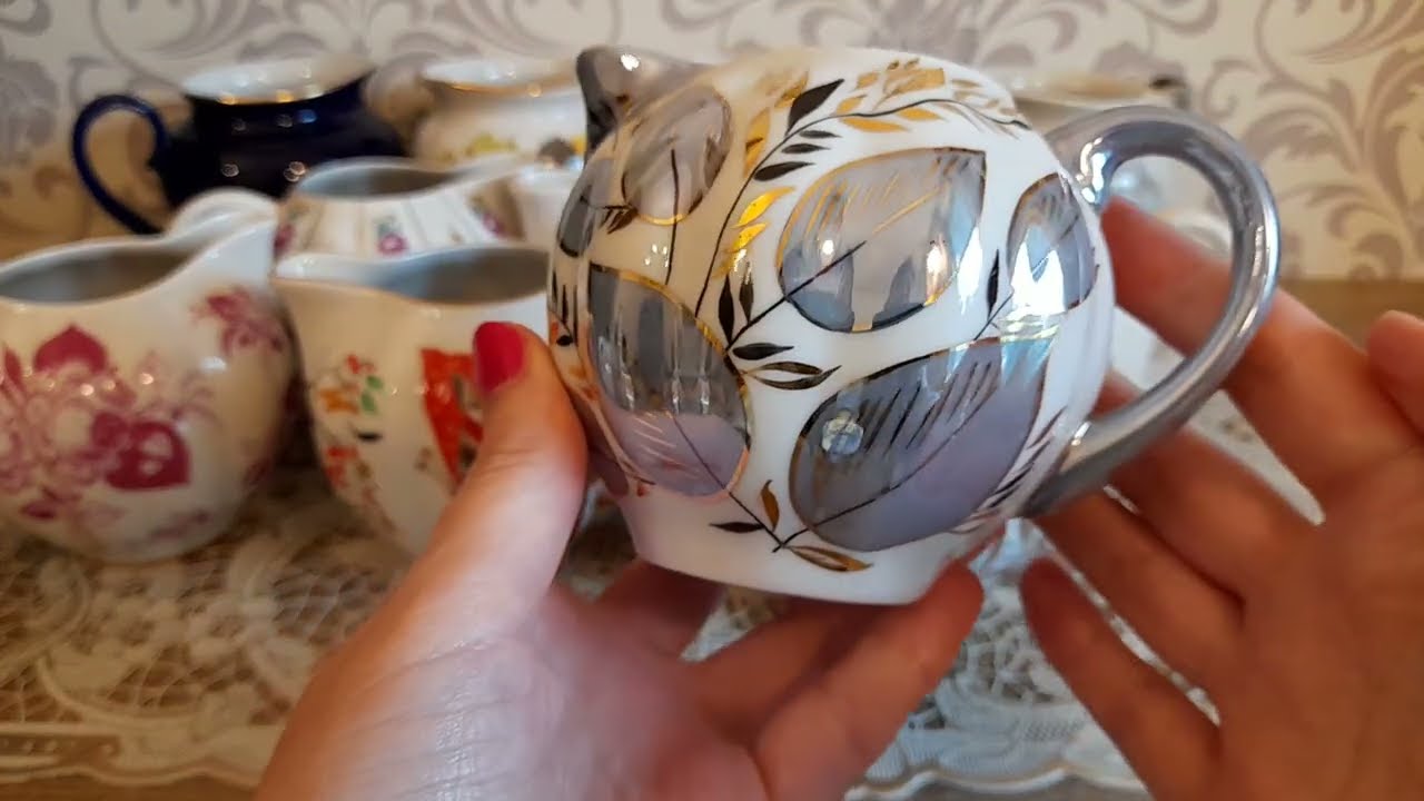Моя коллекция молочников. ЛФЗ.