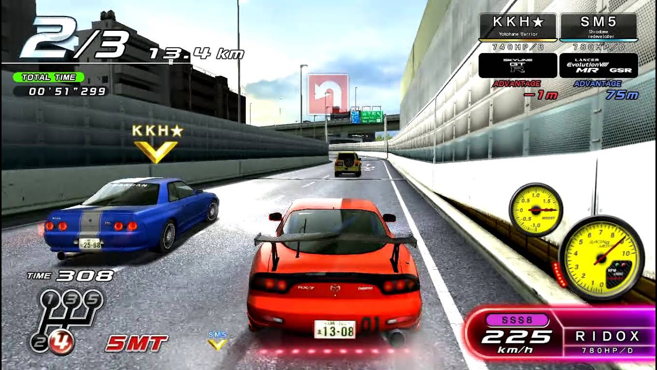 WMMT5 BATTLE Rx-7 FD 4000 STARS