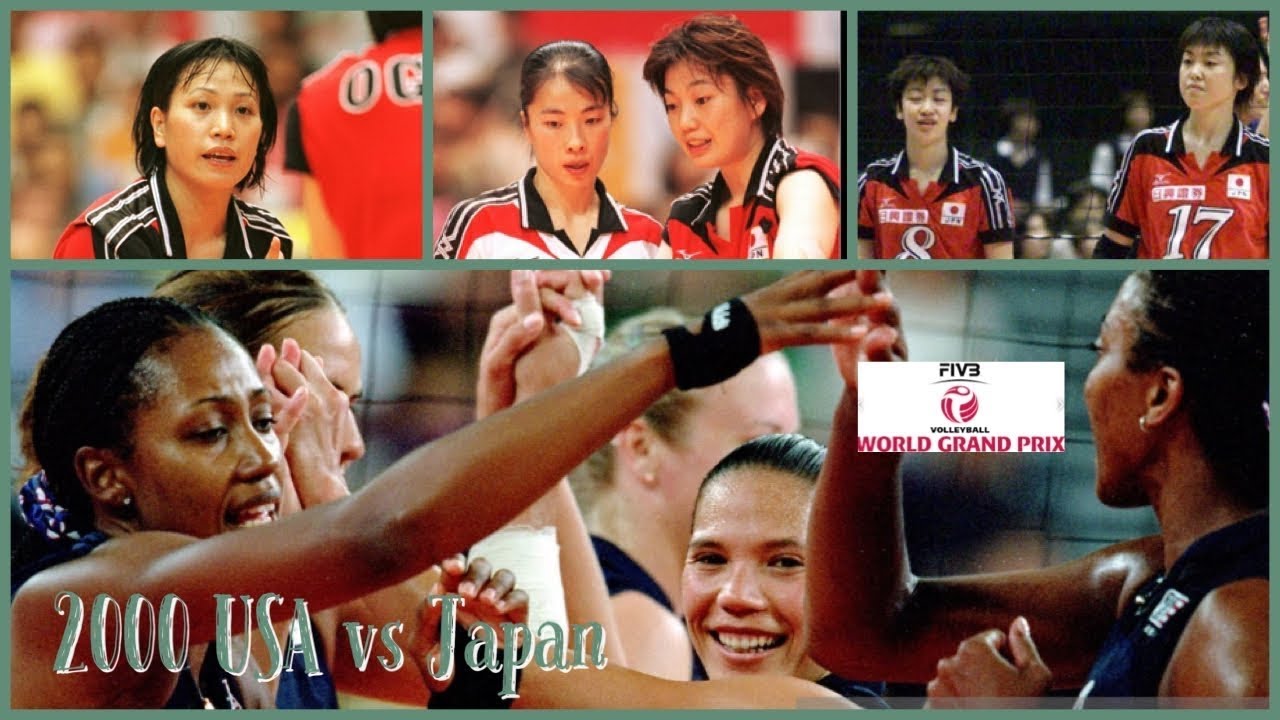 2000 🇺🇸 USA vs Japan 🇯🇵 🏐 Women Volleyball 🏐 FIVB World Grand Prix