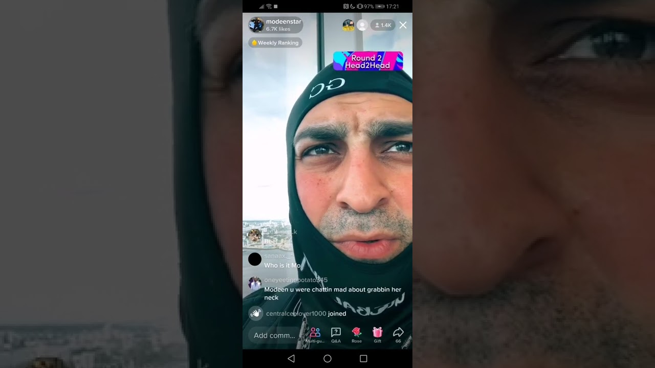 MODEEN IS BEEFING WITH PRO PT OVER HS TICKYTOKEY PART1