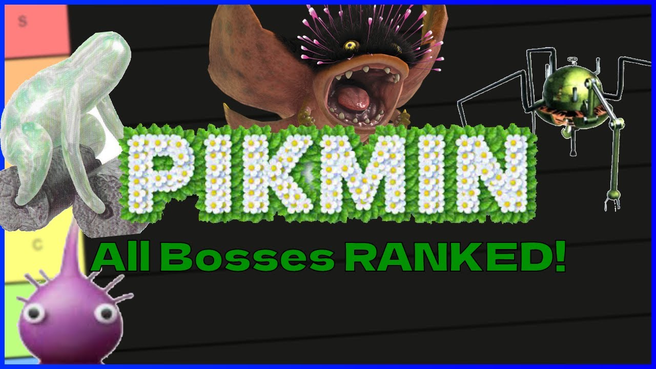 I Put EVERY Pikmin Boss into a Tier List!