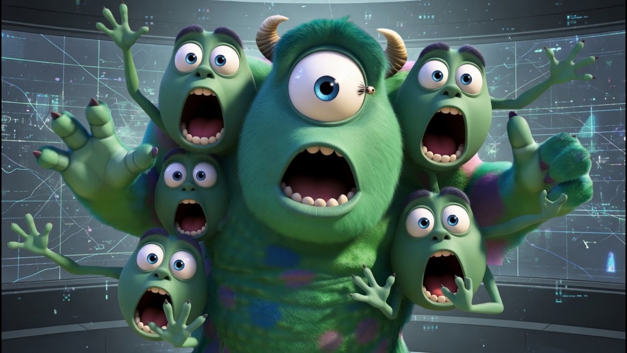 Monsters University but it's ruined by AI