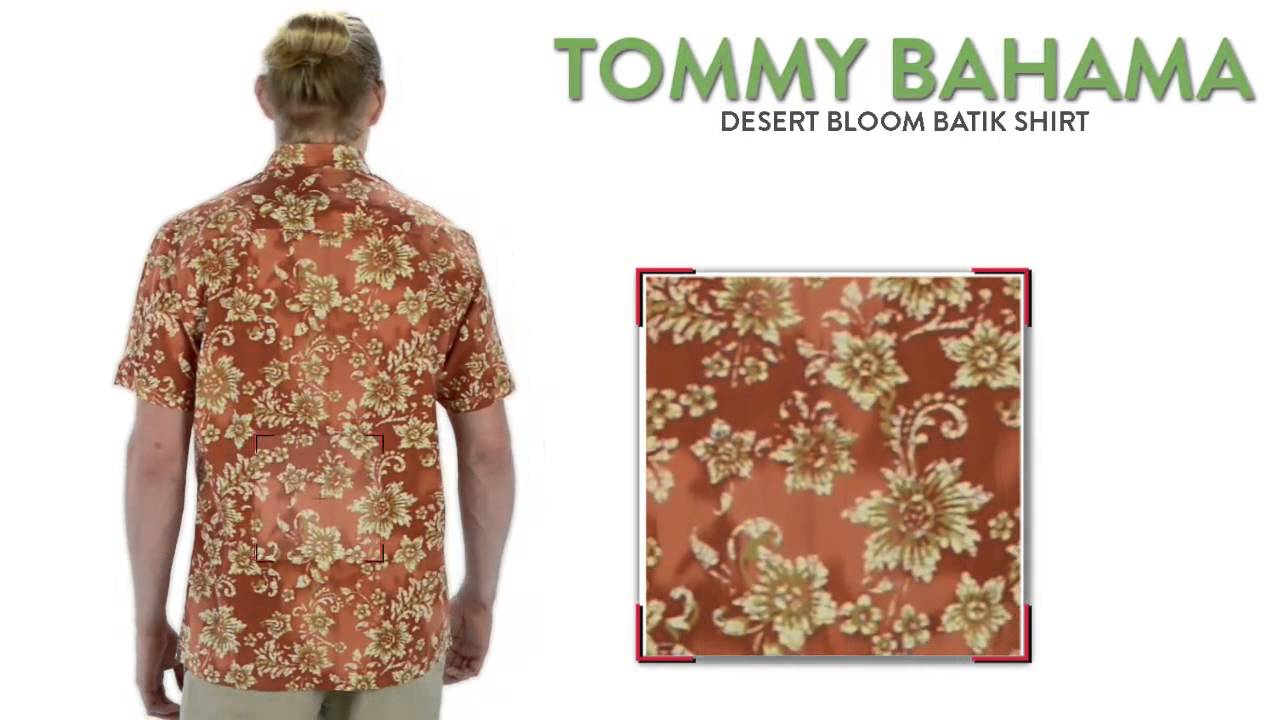 Tommy Bahama Desert Bloom Batik Shirt - Silk-Cotton, Short Sleeve (For Men)