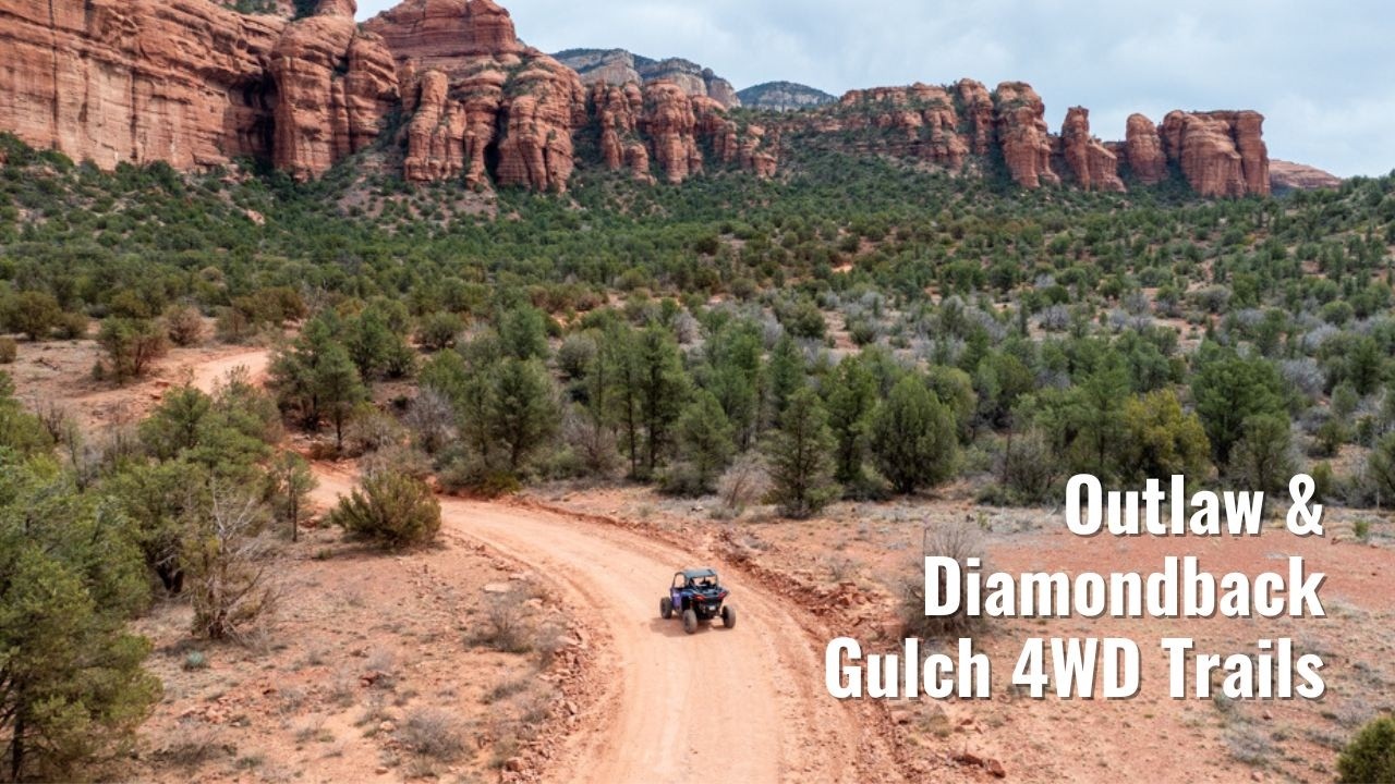 Off Roading in Sedona Part 1:  Outlaw and Diamondback Gulch 4WD Trails