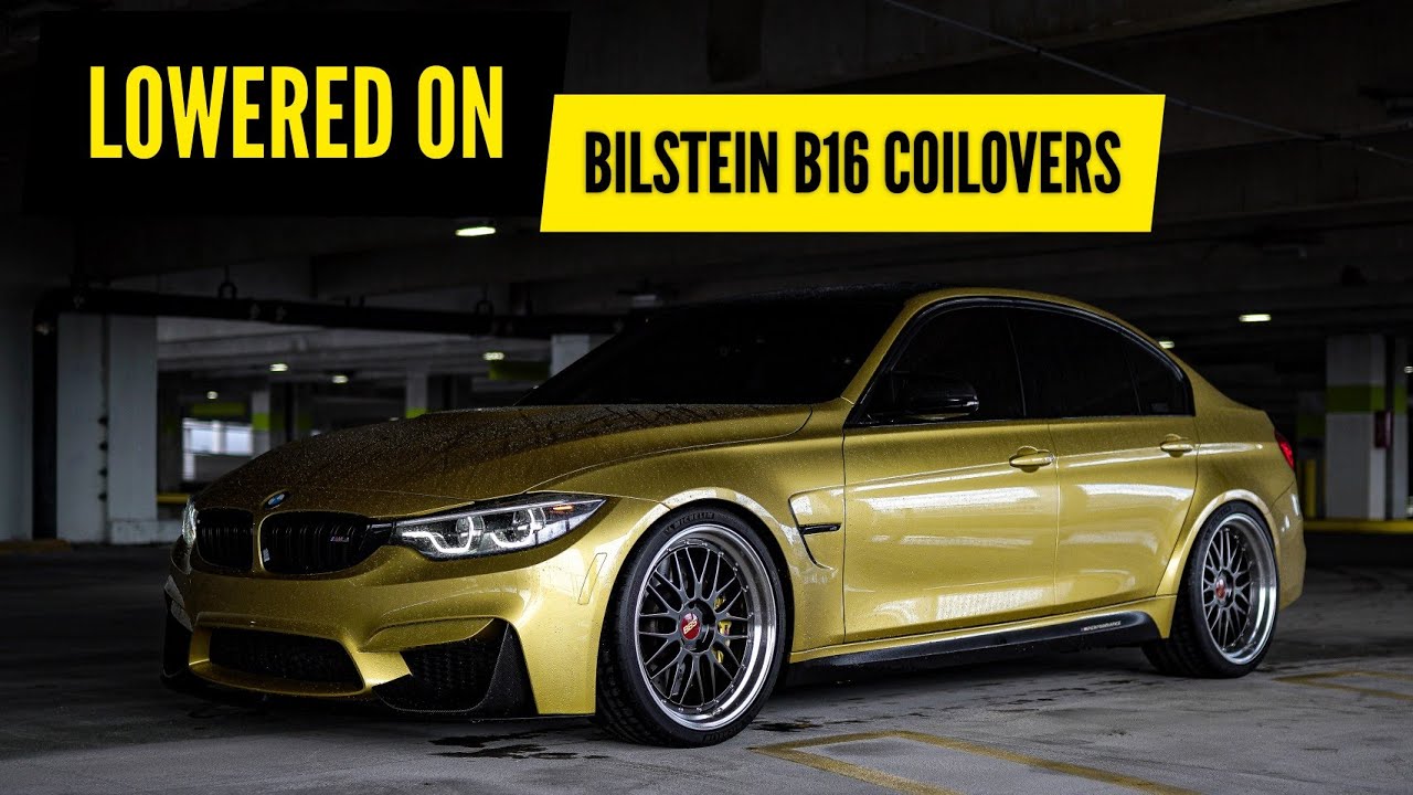 Bilstein B16 Coilovers Installed On My BMW F80 M3 (With EDC) - PSS10 Coilovers
