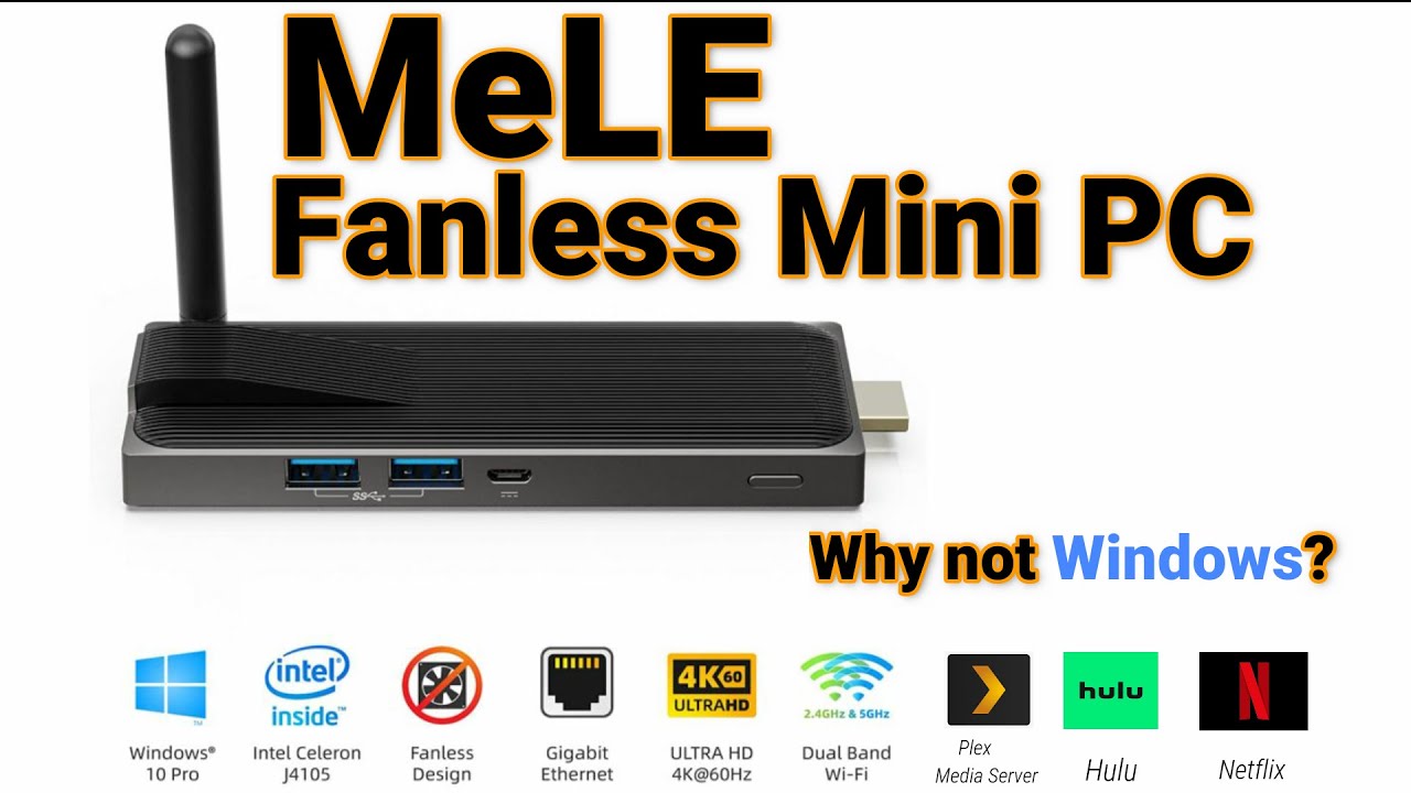 MeLE Fanless Mini PC Stick Review | Replace Your Nvidia Shield or Firestick with A Mini PC Stick?