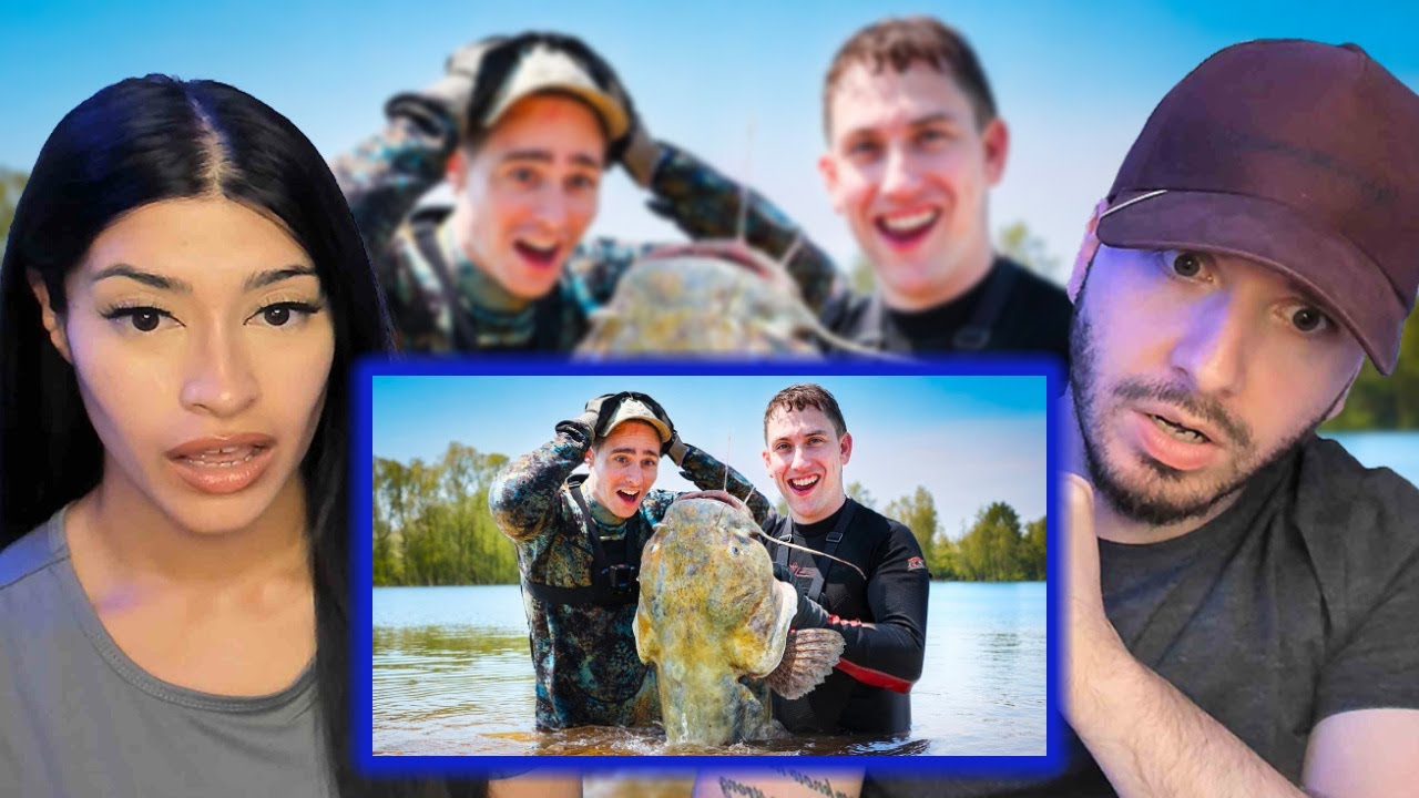 Brits go Catfish Noodling for the First Time | Yass & Fats Reacts