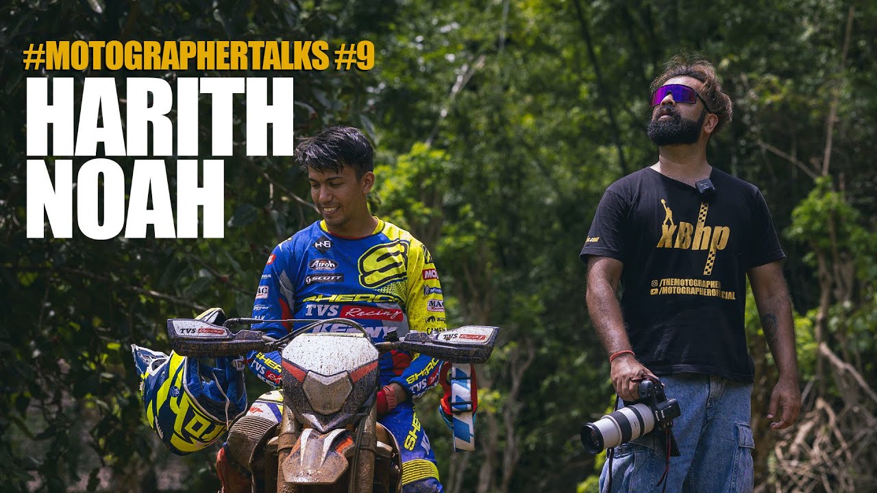 #motoGrapherTalks #9 :: Harith Noah : Dakar Top 20 finisher and TVS Racing Rider