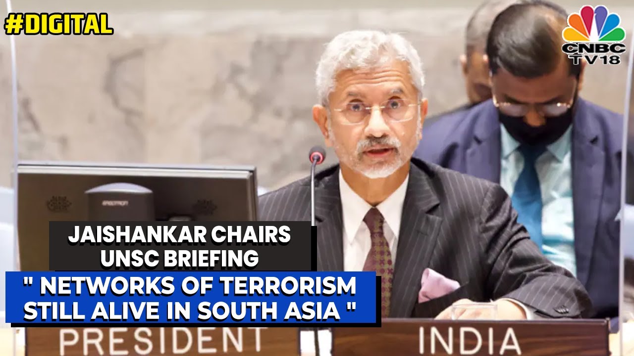 EAM S Jaishankar Chairs UNSC Briefing On Global Approach To Counter Terrorism | Digital