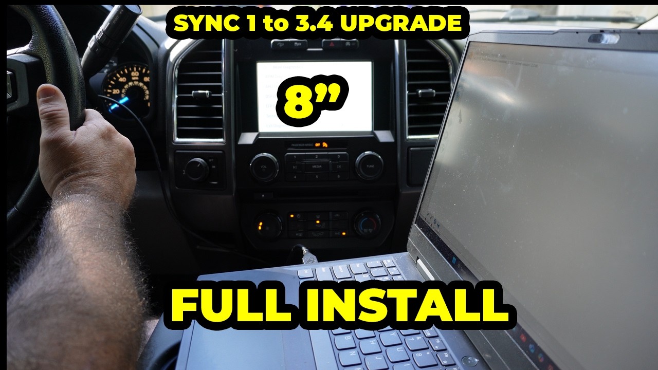SYNC 1 to 3.4 Full UPGRADE AND Fourscan Settings