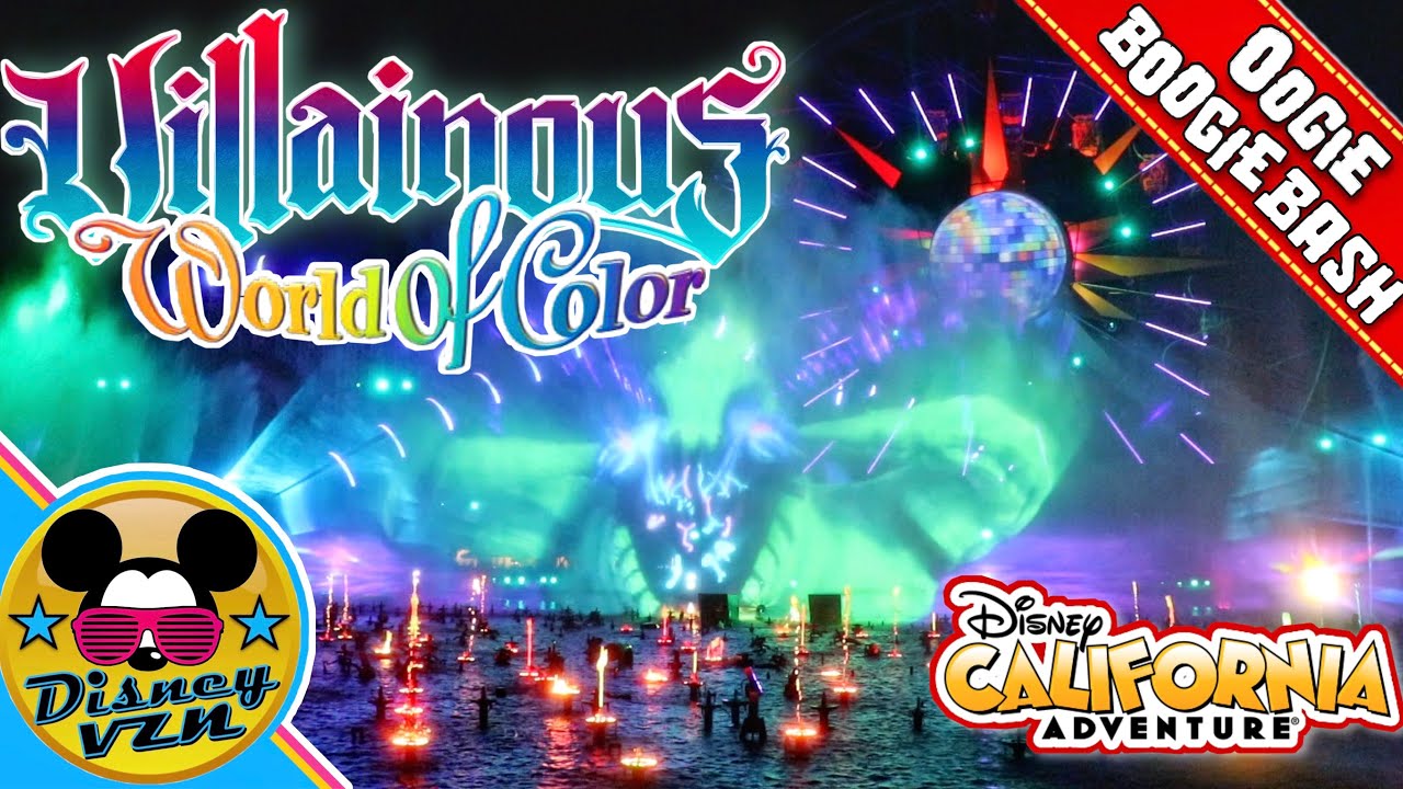 Villainous! World of Color at Oogie Boogie Bash, Disney California Adventure