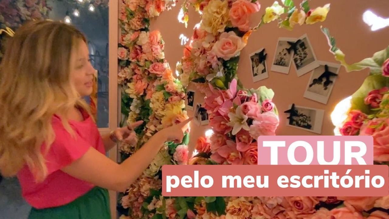 TOUR PELO MEU ESCRITÓRIO + SURPRESA