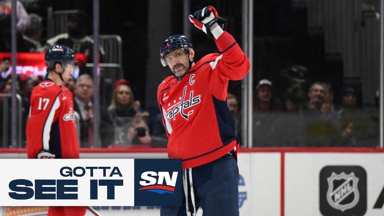 GOTTA SEE IT: Alexander Ovechkin Buries Backhand To Score 900th Career Goal