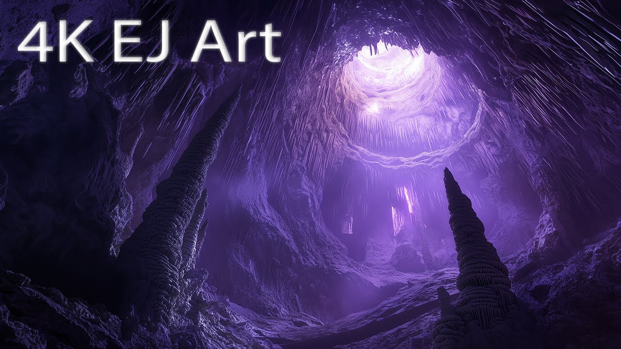 4K 2-Hour Cave Wonders Odyssey: A Mesmerizing AI-Generated Visual Exploration