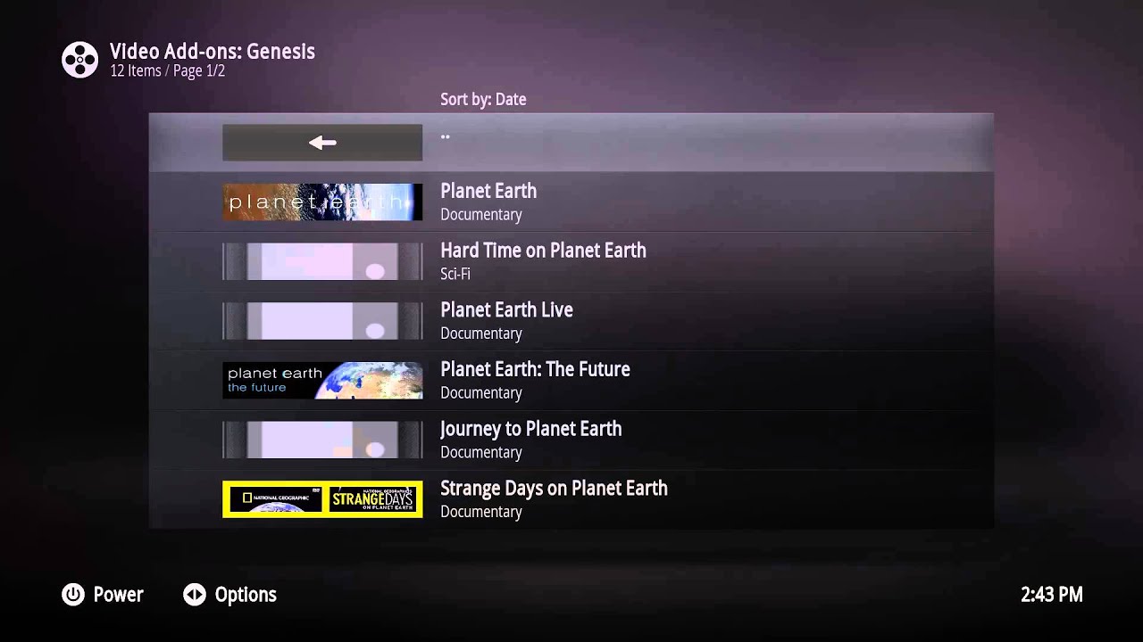 TVGadget how to use GOTV (aka Genesis) for TV series / Boxsets