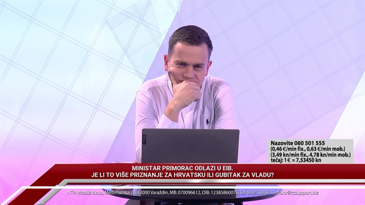 TV REPLIKA 26.01.2026. - MINISTAR PRIMORAC ODLAZI U EIB. PRIZNANJE ZA HRVATSKU ILI GUBITAK ZA VLADU?