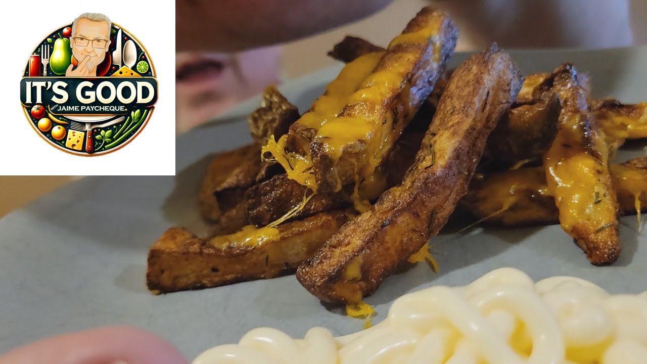 Air Fryer Cheesy Home Fries