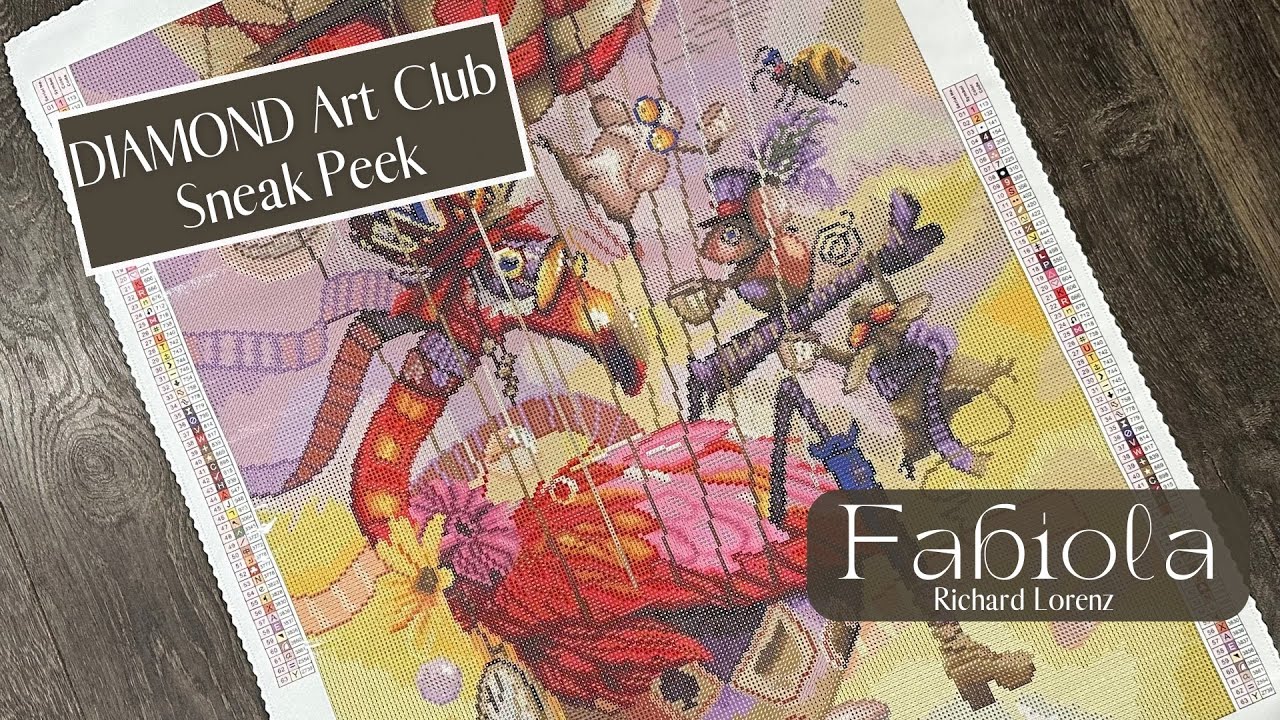 Diamond Art Club Sneak Peek! “Fabiola” by Richard Lorenz