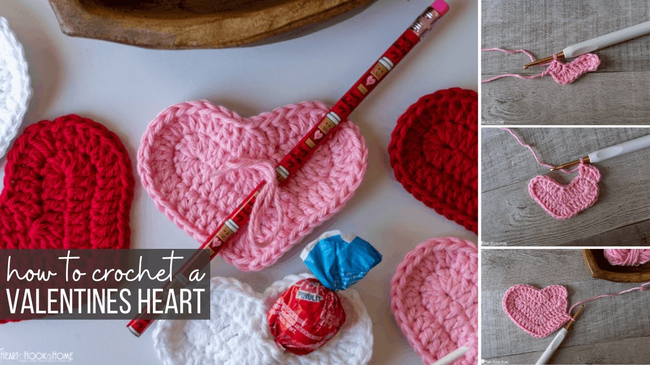 How to Crochet a Valentines Day Heart Pattern