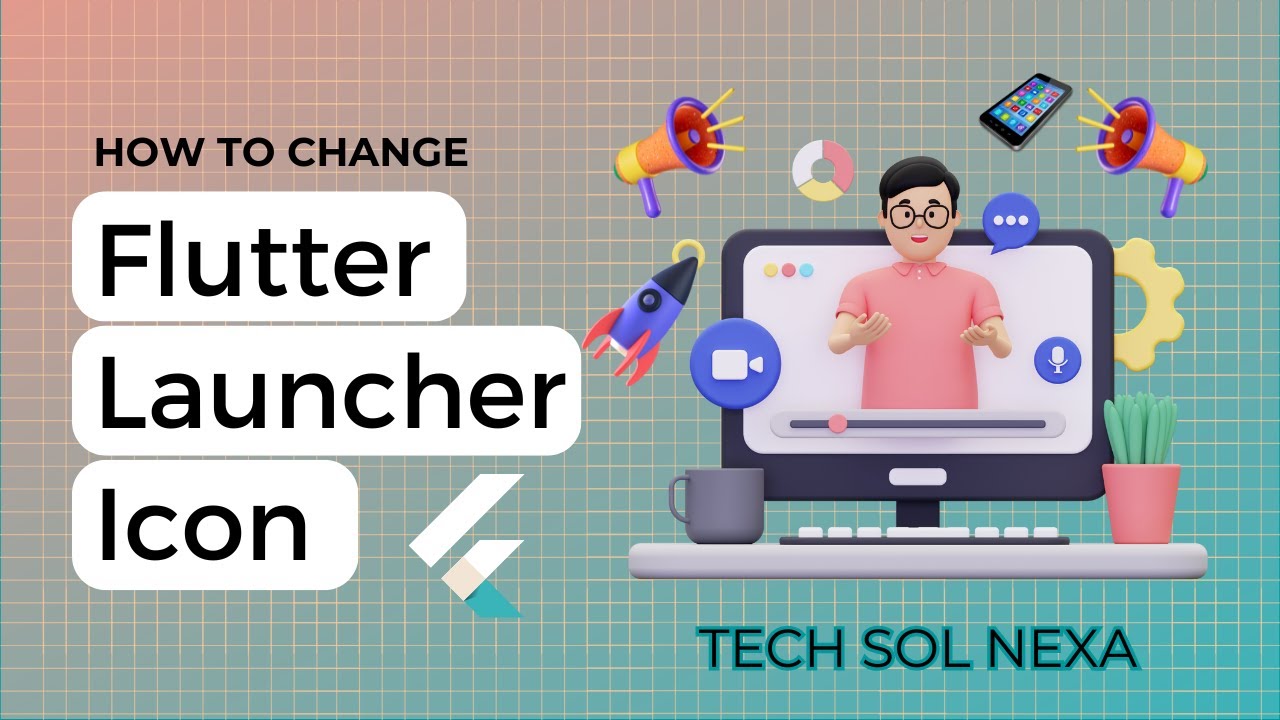 How to Add Flutter Launcher Icon || #flutter #flutterexplained #coders #coding #programming #flutter