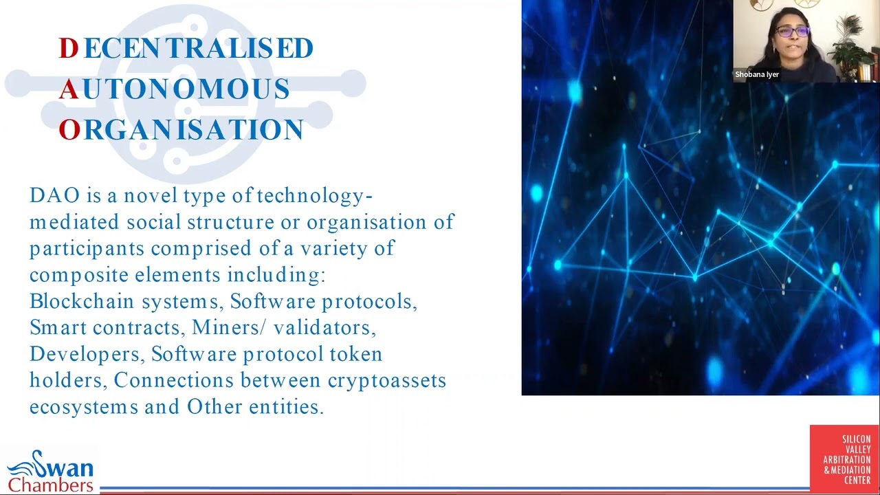SVAMC YP Tech Talk: Crypto Litigation - Overview of General Trends and DAO Disputes Case Study