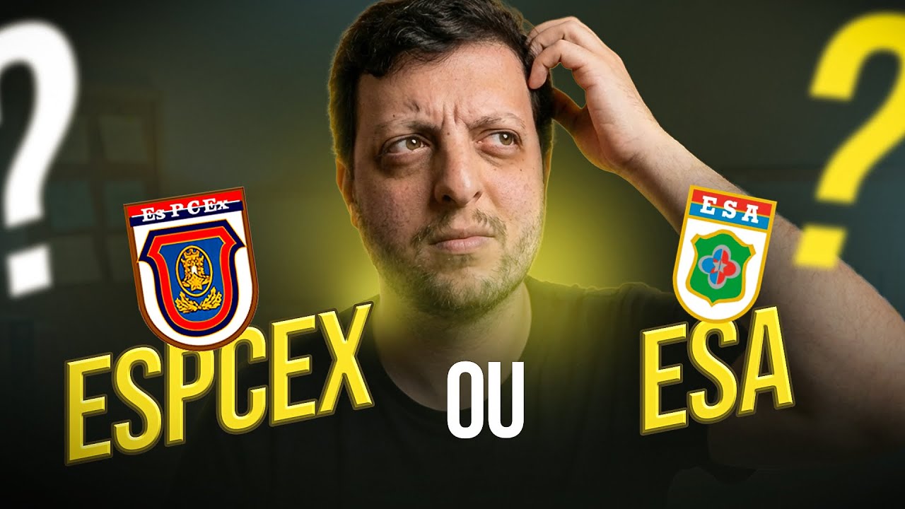 EsPCEx x ESA - qual concurso fazer? Entenda os critérios para decidir bem | Prof. Cesar Annunciato
