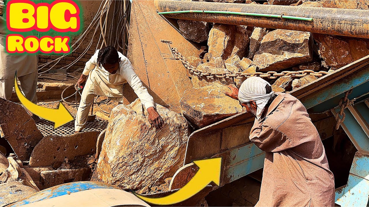 👹Top BiG Rock Crusher Machine:A Giant in Action”Big Rocks Crushing:A Powerful Process #rockcrusher